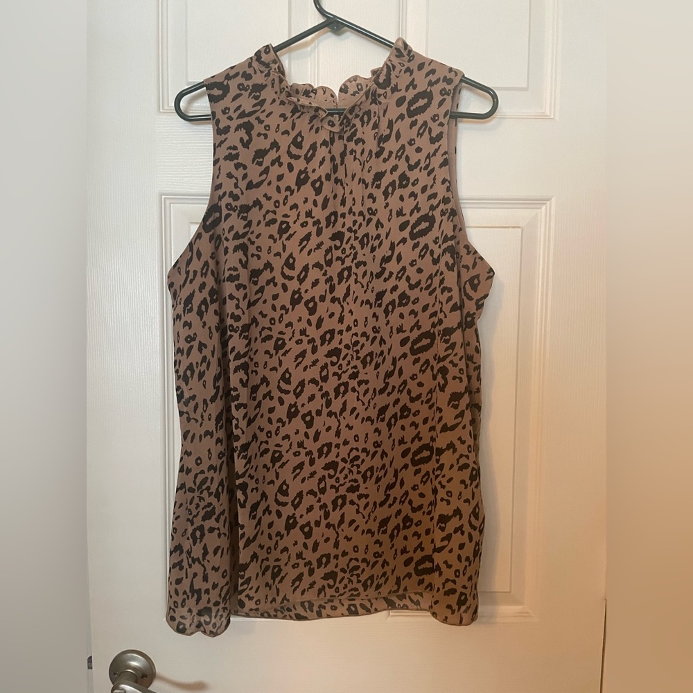 Leopard Blouse